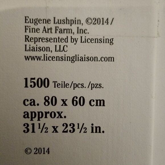 Ravensburger Toys & Hobbies, Waters of Venice No. 163083 1500 Pc Premium Puzzle - Picture 3 of 6